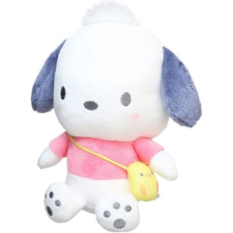 Kcompany Sanrio Sitting Plush Toy Pochacco Nostalgic Series