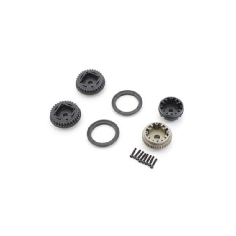 Kyosho OT256 Diff Gear Case & Pulley (OPTIMA Mid)