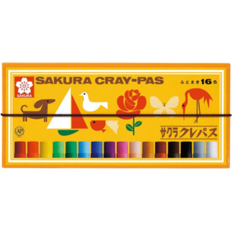 SakuraCraypas Cray-pas Oil Pastel 16 Color set