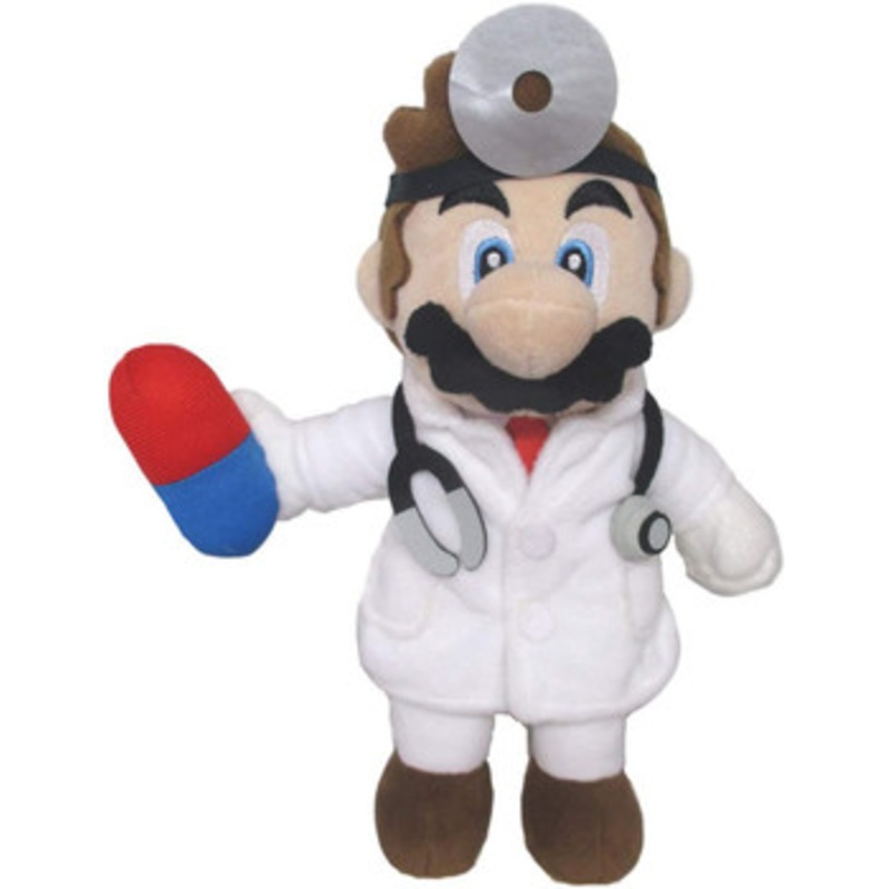 San-ei Dr. Mario Plush Doll S (Doctor Mario World)