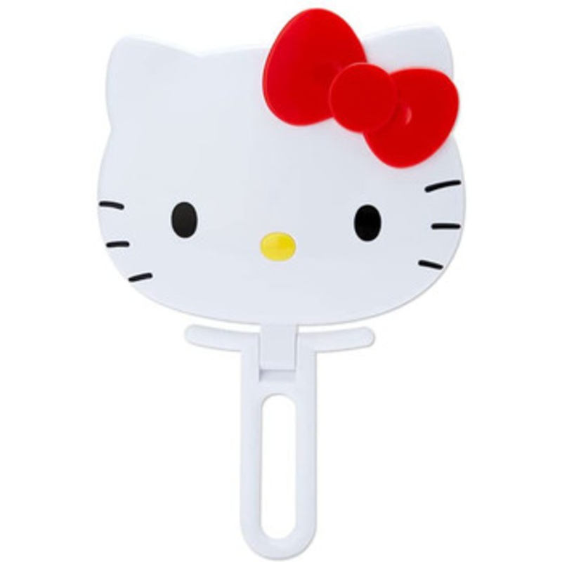 Sanrio Face Shape Hand Mirror Hello Kitty