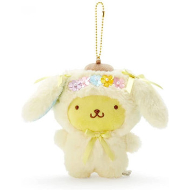 Sanrio Mascot Keychain Pom Pom Purin (Easter)
