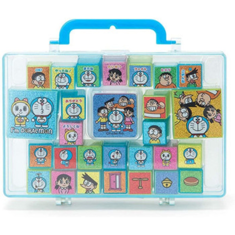 Sanrio Stamp Set (27 Stamps) Doraemon