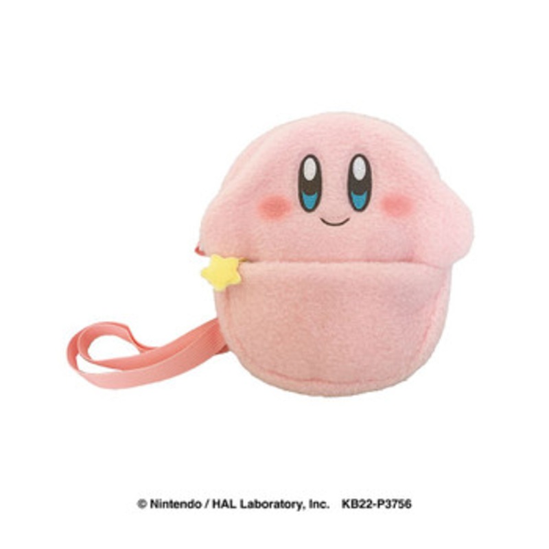 SK JAPAN Kirby Plush Shoulder Bag Smile Design