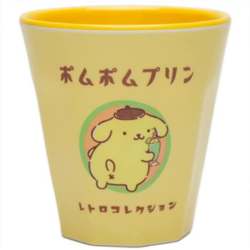 T’s Factory Sanrio Melamine Cup Retro Pom Pom Purin