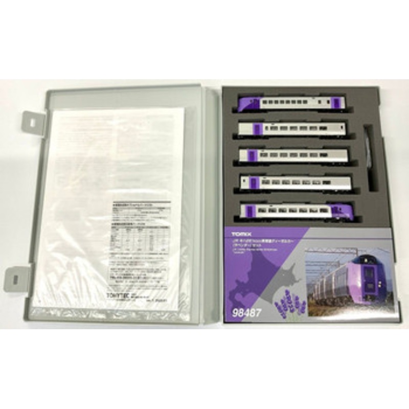 Tomix 98487 JR Series KIHA 261-5000 Limited Express Diesel Car (Lavender) 5 Cars Set (N scale)