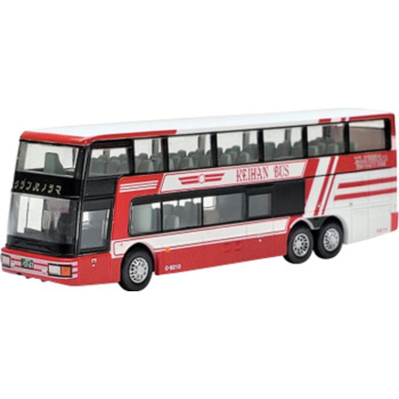 Tomytec Bus Collection Keihan Bus 100th Anniversary Kyoto Regular Sightseeing Bus Gran Panorama (N scale)