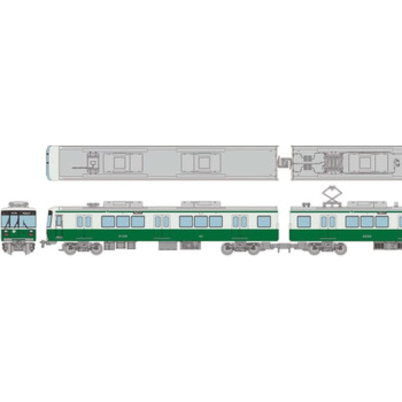 Tomytec Kobe Municipal Subway Seishin/Yamate Line Type 2000 Thank You 2122 Configuration 6 Cars Set (N scale)
