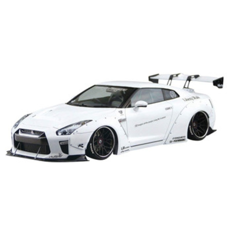 Aoshima Liberty Walk 1/24 Nissan R35 GT-R Type 1.5 Plastic Model