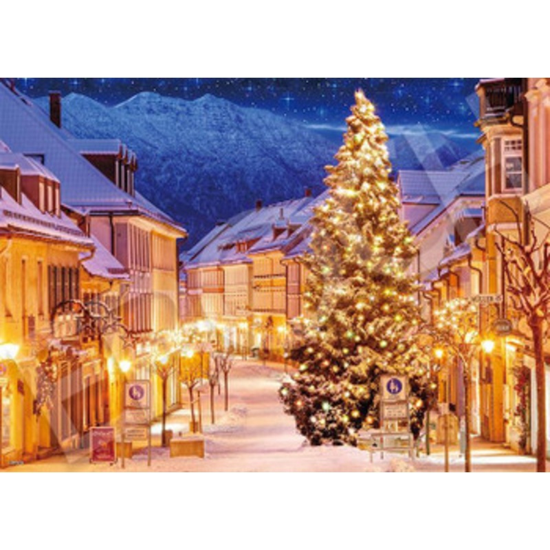 Epoch 79-488s Jigsaw Puzzle Murnau Christmas Tree Germany (500 Pieces)