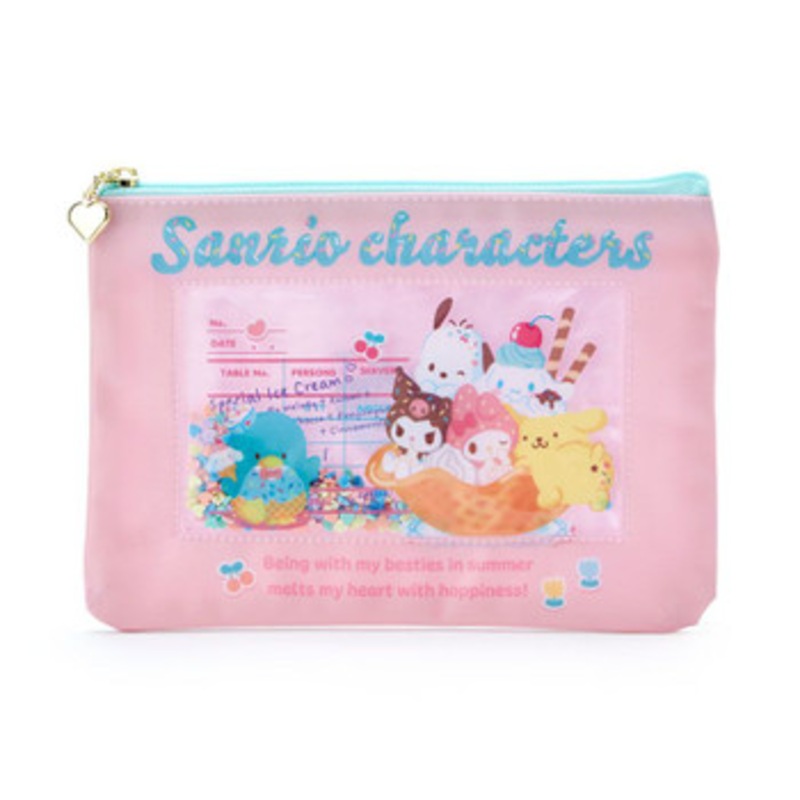 Sanrio Pouch Sanrio Characters (Ice Cream Parlor)