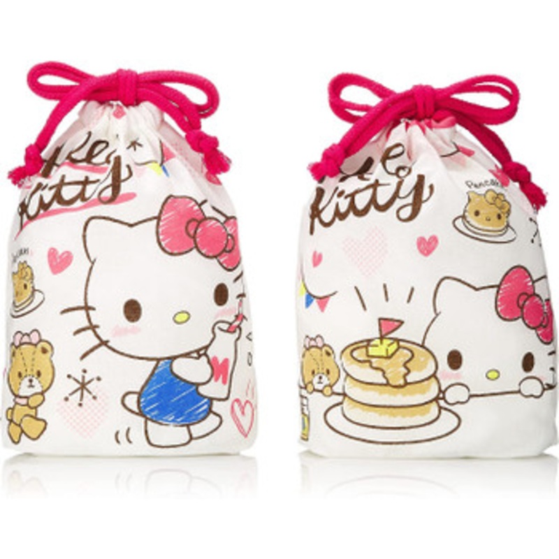 Skater Drawstring Bag Set (2 pcs) Hello Kitty Sweets