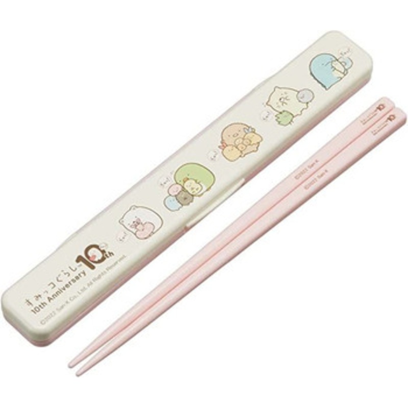 Skater Sumikko Gurashi 10th Anniversary Chopsticks with Case