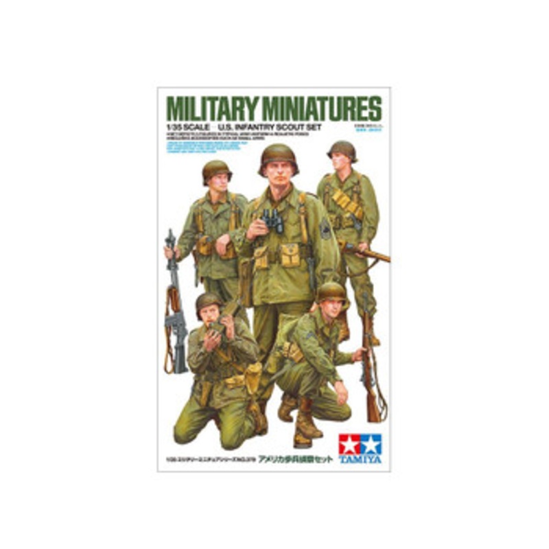 Tamiya 1/35 U.S. Infantry Scount Set Plastic Model