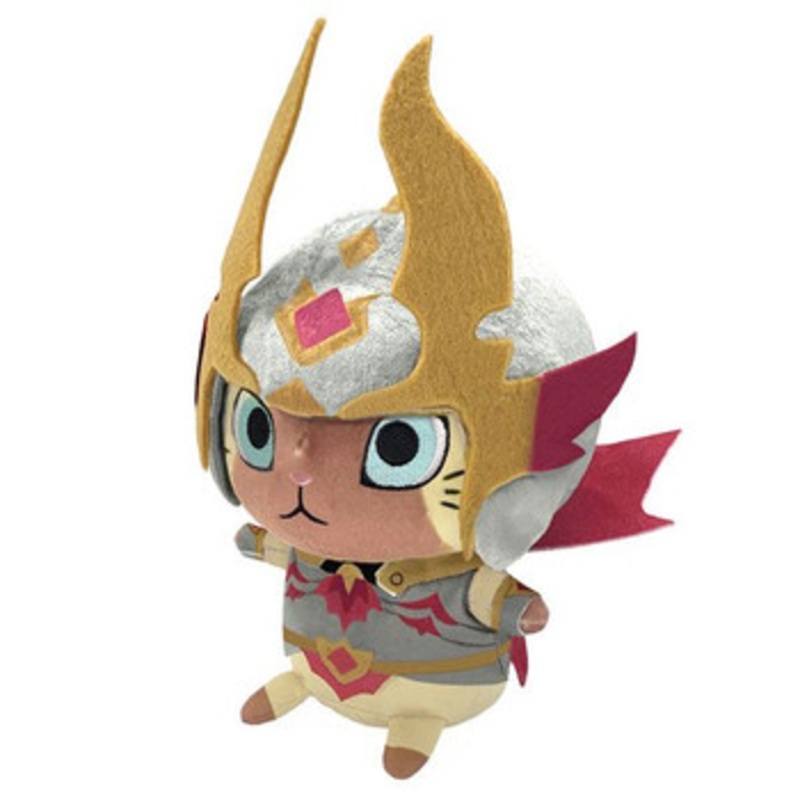 Capcom Monster Hunter Rise: Sunbreak Deformed Plush Doll Palico (Felyne Malzeno)