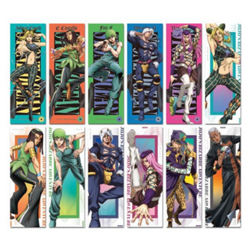 Ensky JoJo’s Bizarre Adventure Stone Ocean Character Poster Collection 6pcs Complete Box