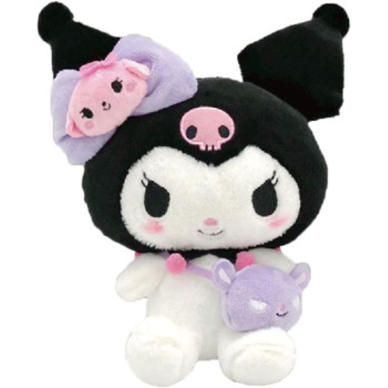 Nakajima Sanrio Plush Doll Friend Coordination Kuromi S