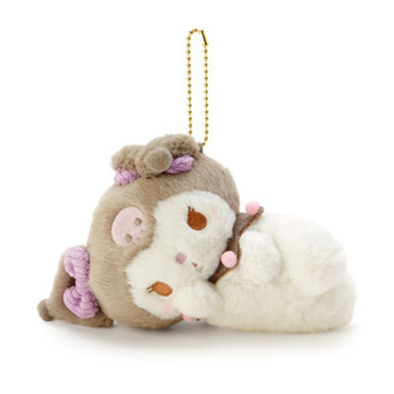 Sanrio Mascot Keychain Kuromi (Chill Time Design)
