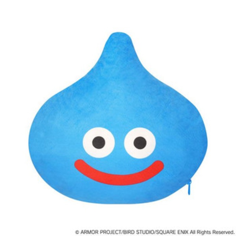Square Enix Dragon Quest: Smile Slime: Kururin Reversible Cushion – Slime & King Slime