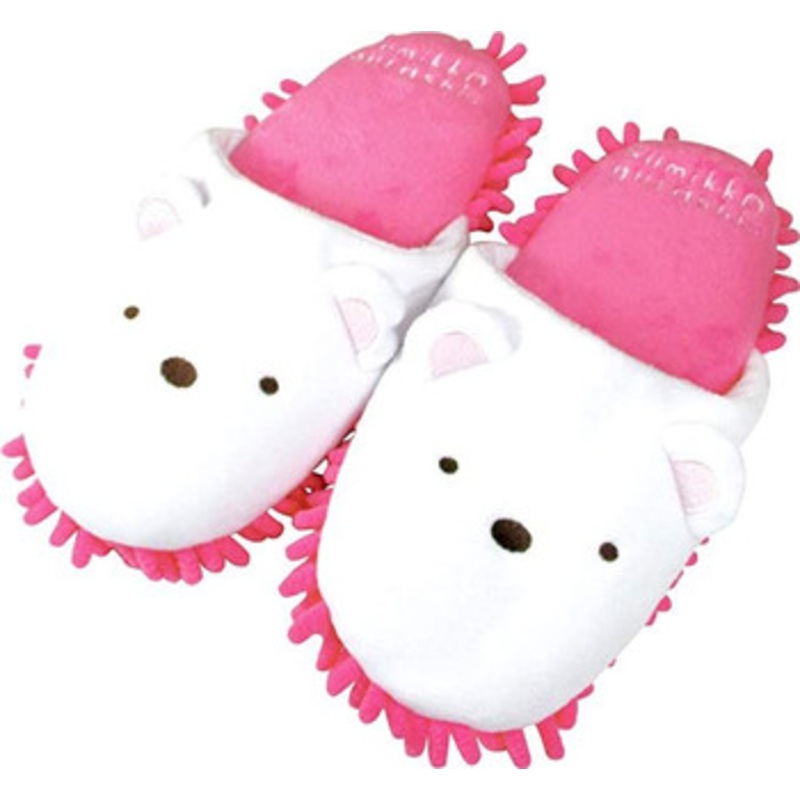 T’s Factory Sumikko Gurashi Microfiber Slippers Shirokuma