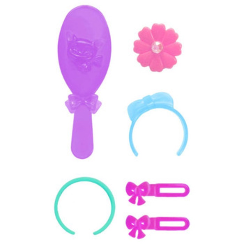 Takara Tomy Licca Doll Dreaming Brush & Hair Accessories Set