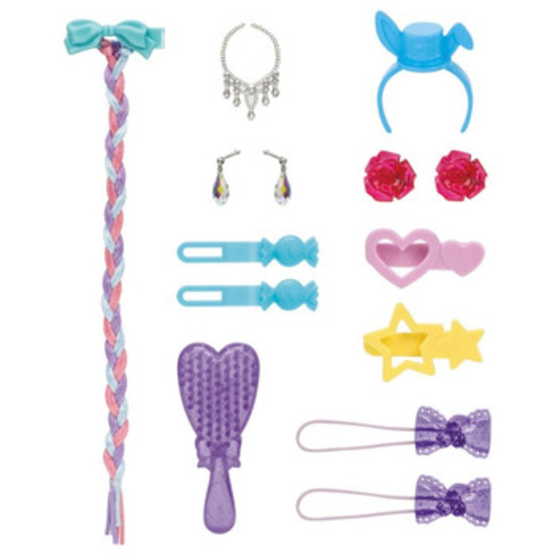 Takara Tomy Licca Doll #Niji Kyun Curl Accessories Set