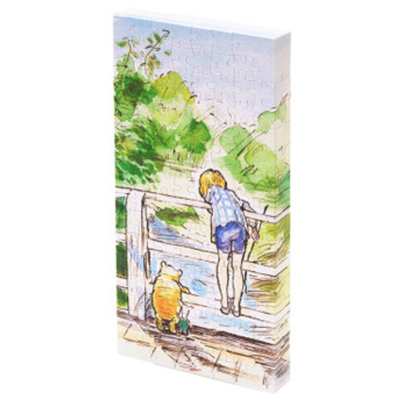 Yanoman 2304-18 Jigsaw Puzzle Disney Poohsticks Winnie the Pooh (120 Pieces)