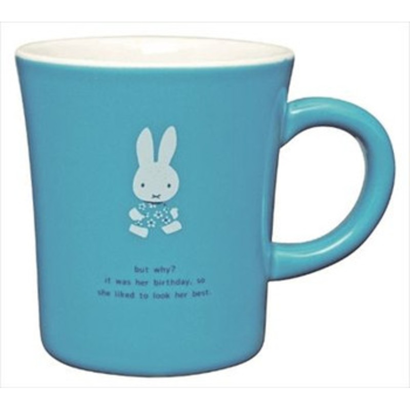 Kanesho Toki Miffy Color Mug Birthday Blue