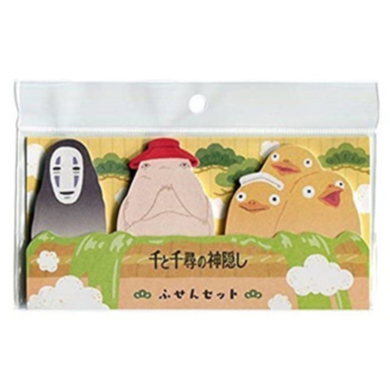 Movic Spirited Away Ghibli Sticky Notes Set Memo Pads