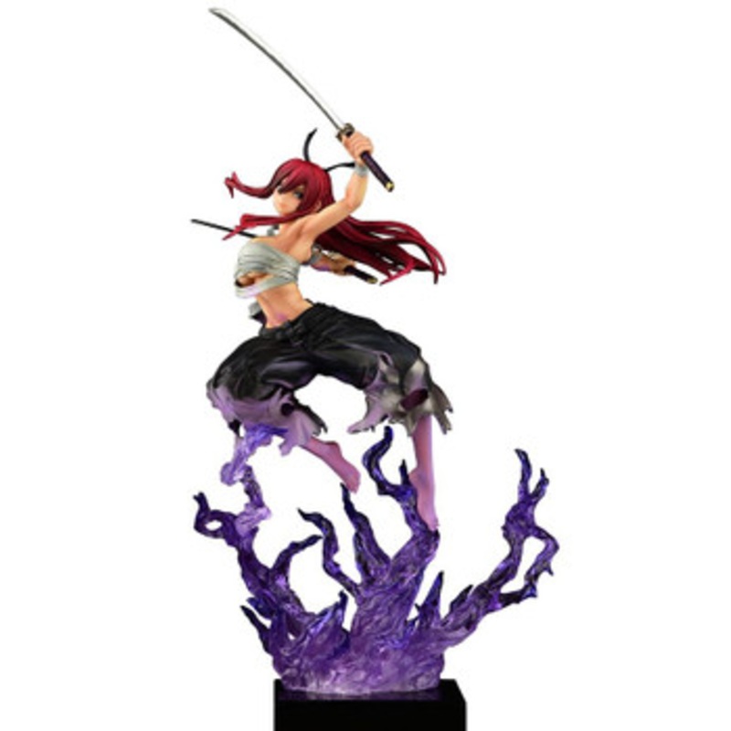 Orcatoys Erza Scarlet Samurai -Kouen Banjou- ver. Jet Black 1/6 Figure (Fairy Tail)