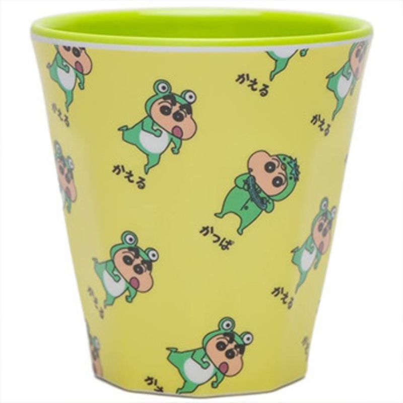 T’s Factory Crayon Shin-chan Melamine Cup Transform Shin-chan Frog
