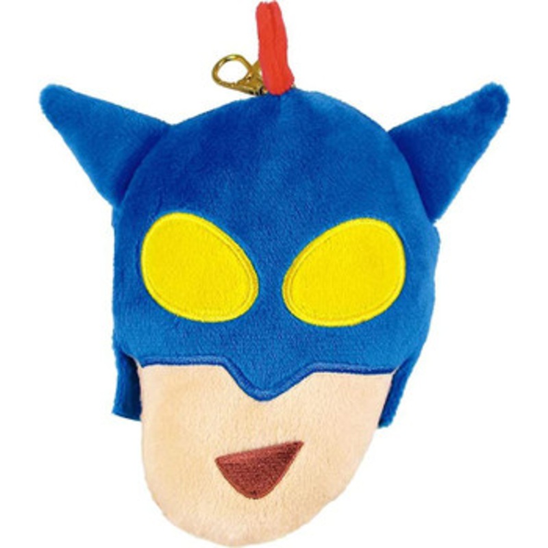 T’s Factory Crayon Shin-chan Plush Toy Pass Holder with Reel Action Mask