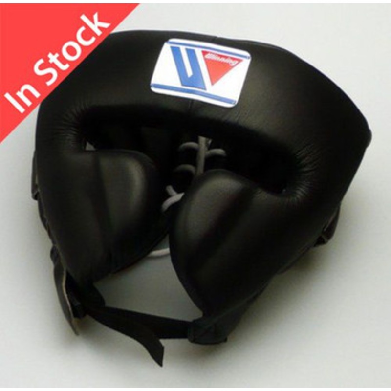 Winning Boxing Headgear FG-2900 Size L Face Guard Type Black (Made in Japan)