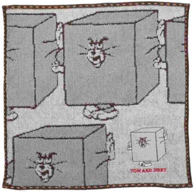 Marushin Tom and Jerry Mini Towel ‘Tom Pattern’