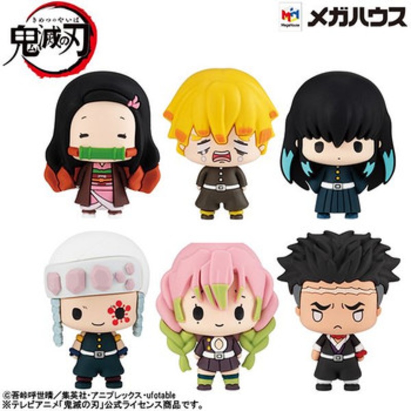 Megahouse Chokorin Mascot Demon Slayer: Kimetsu no Yaiba Vol.3 6pcs Complete Box