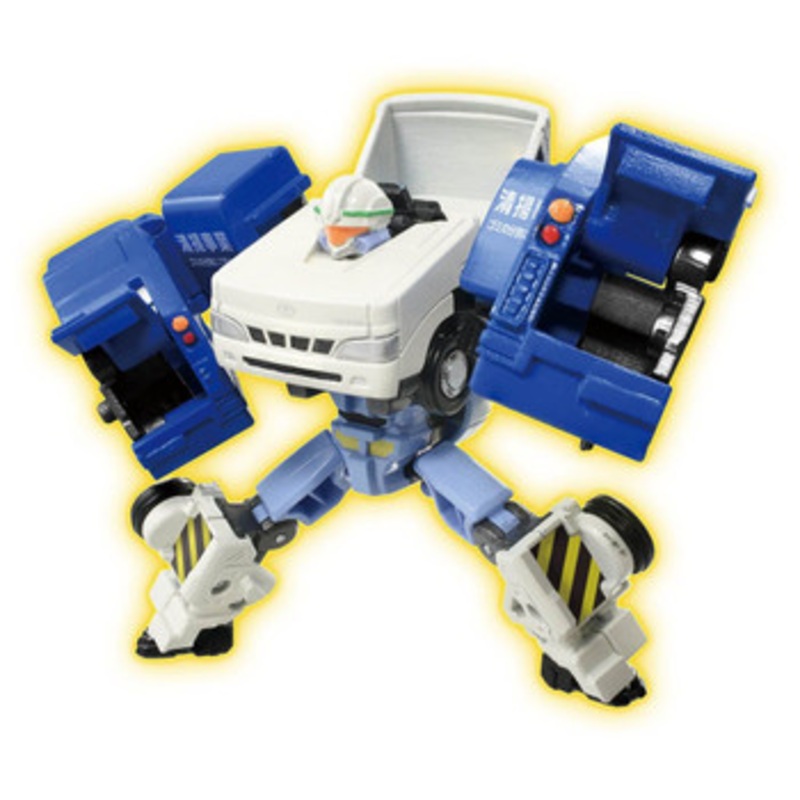 Takara Tomy Tomica Job Labor JB07 Clean Braver Toyota Dyna Cleanup Vehicle