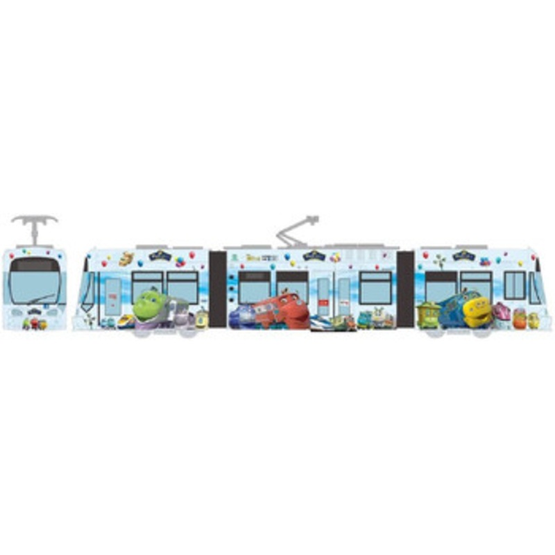 Tomytec Hiroshima Electric Railway Type 1000 No.1018 (Chuggington Wrapping Train) (N scale)