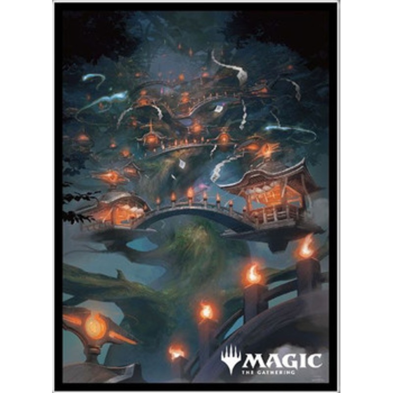 Ensky Magic: The Gathering Card Sleeve Kamigawa: Neon Dynasty ‘Boseiju, Who Endures’ MTGS-211