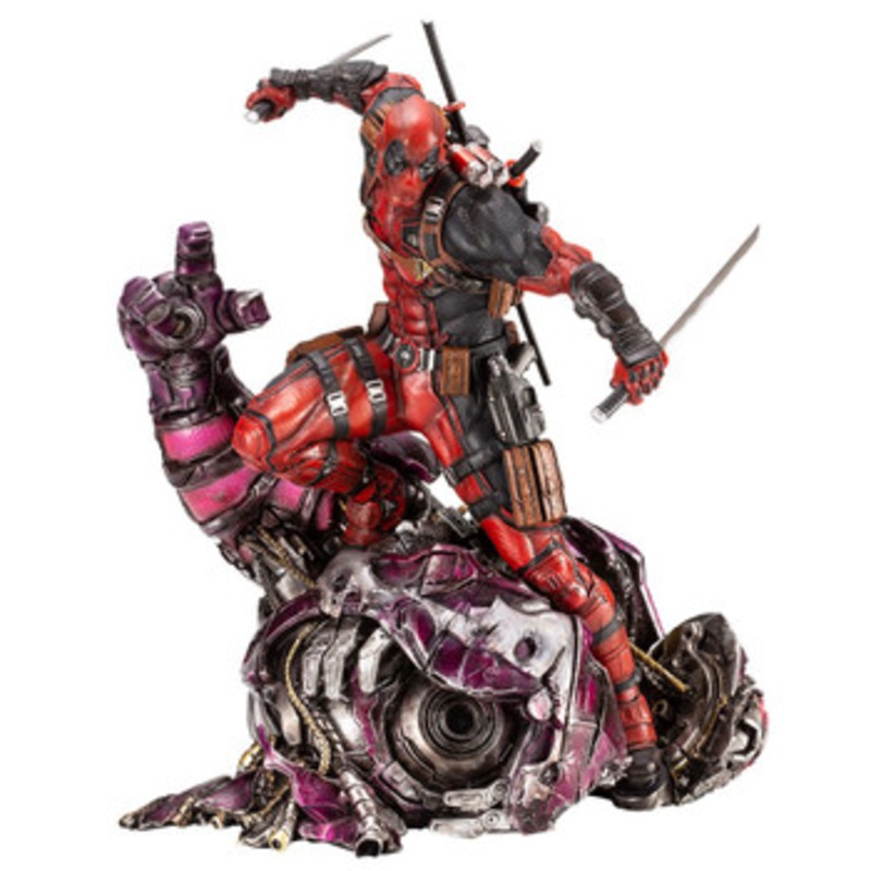 Kotobukiya Figure Statue Deadpool MARVEL UNIVERSE Feat. Kucharek Brothers 1/6 Fine Art Statue (Dead Pool)