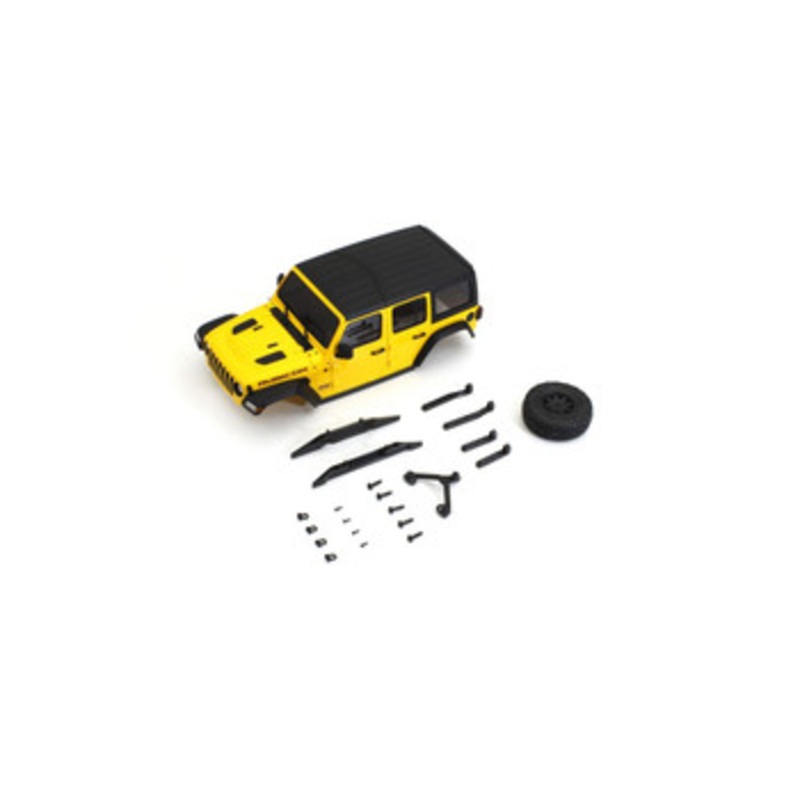Kyosho MXB01Y MX-01 Jeep Wrangler Unlimited Rubicon Hella Yellow