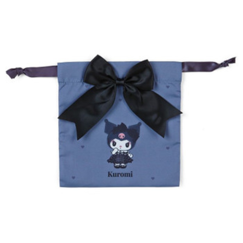 Sanrio Drawstring Bag Kuromi (Secret Melokuro)