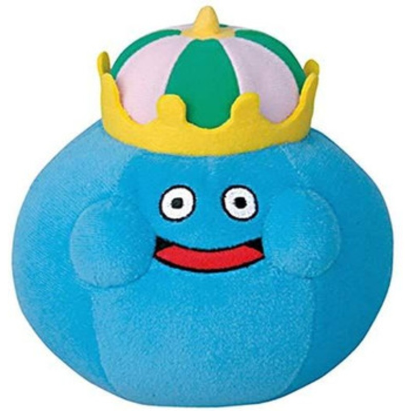 Square Enix Dragon Quest Smile Slime Plush: King Slime (S Size)