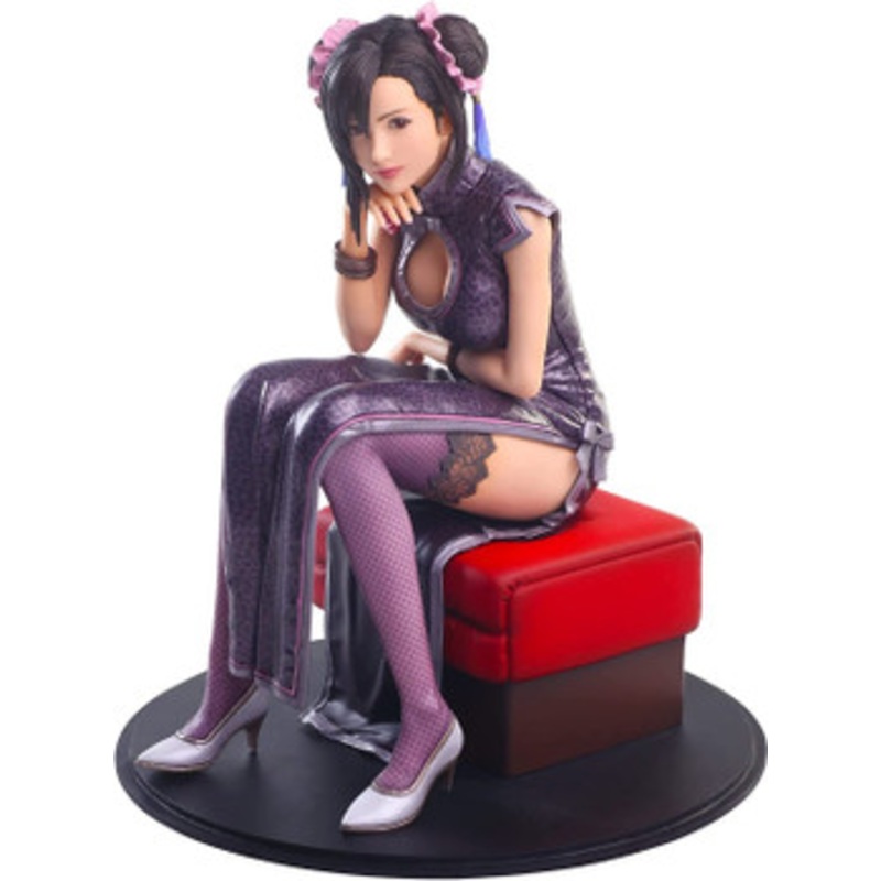 Square Enix Static Arts Tifa Lockhart Fighter Dress Ver. Figure (Final Fantasy VII Remake)