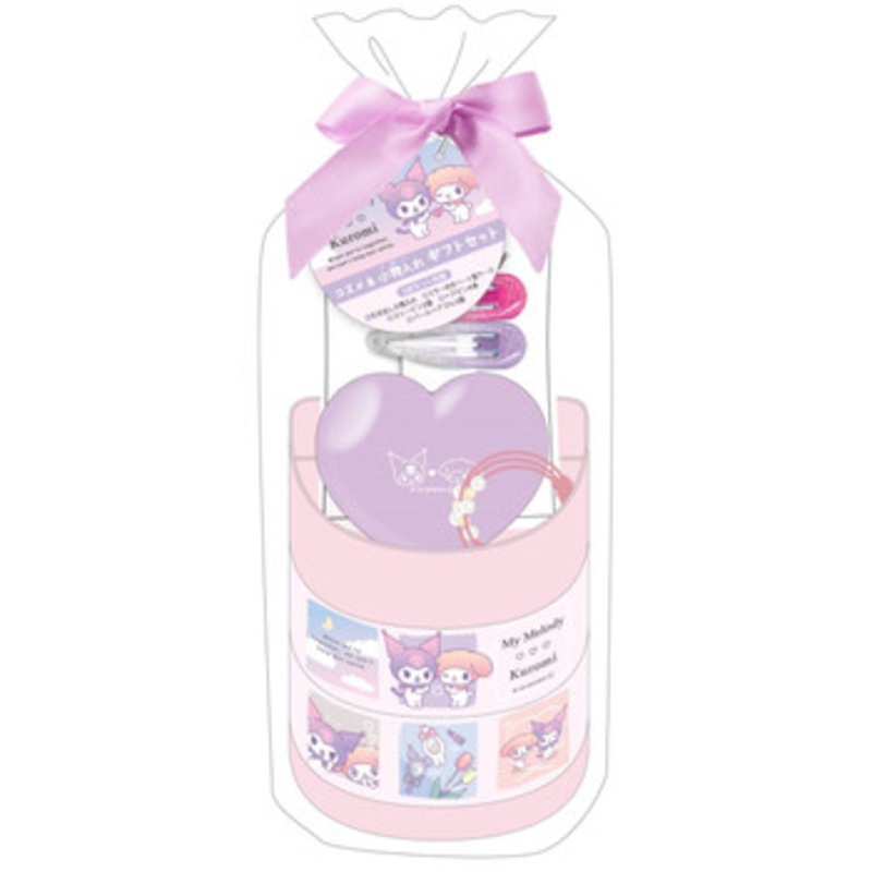T’s Factory Sanrio Slide Accessory Container Set My Melody & Kuromi
