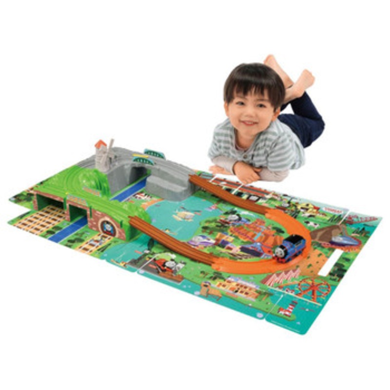 Takara Tomy Pla-Rail GOGO Thomas Outing 3D Map