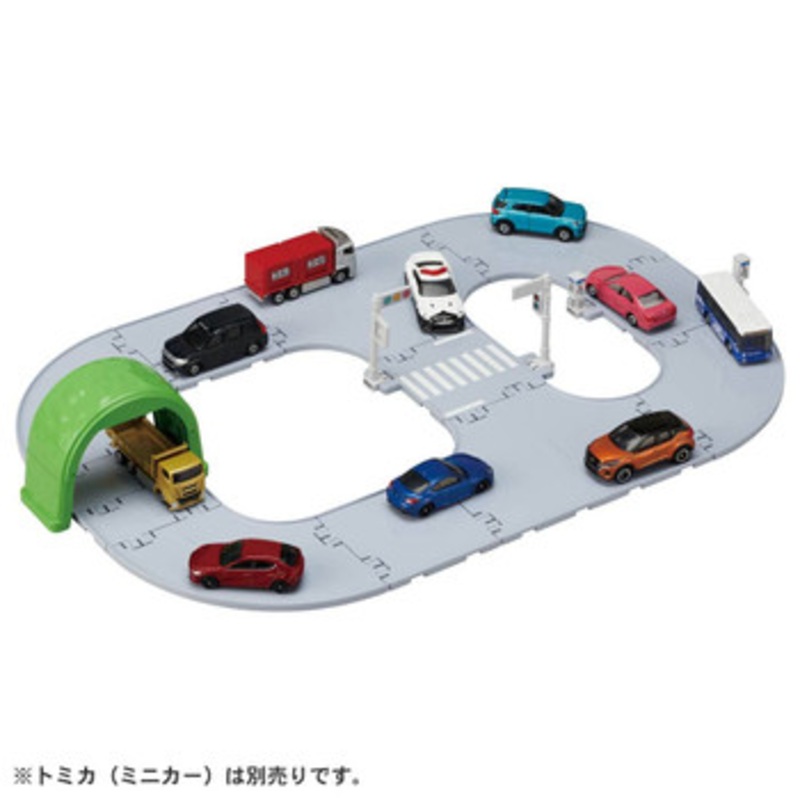 Takara Tomy Tomica World Tomica Town Easy to Assemble Basic Road Set