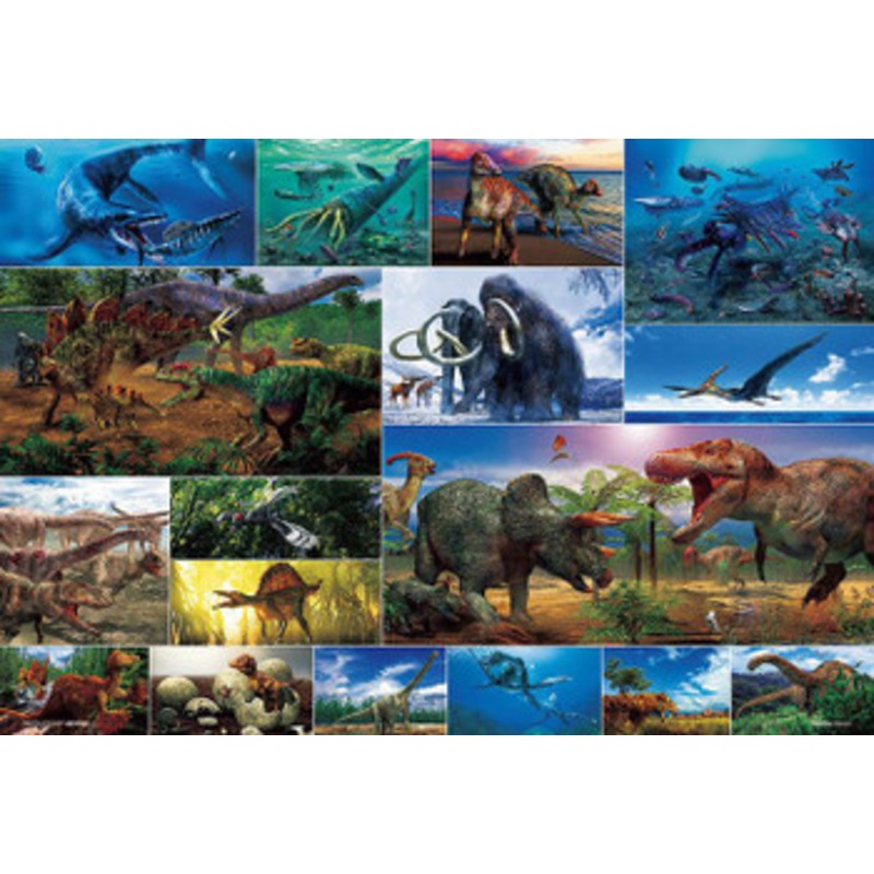 Beverly L74-193 Jigsaw Puzzle The Appearance of Paleontology (150 L-Pieces)