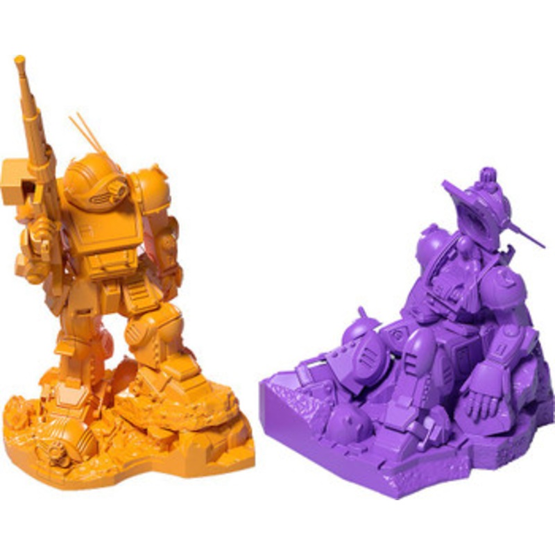 Max Factory PLAMAX MF-60 minimum factory Scopedog: Honoo no Sadame/Itsumo Anata Ga Plastic Model (Armored Trooper Votoms)