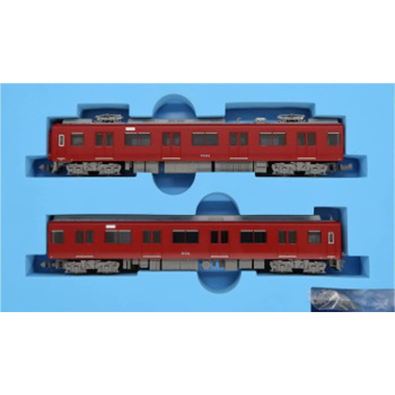 Microace A8066 Kintetsu Series 9000 Solid Red 2 Cars Add-on Set (N Scale)