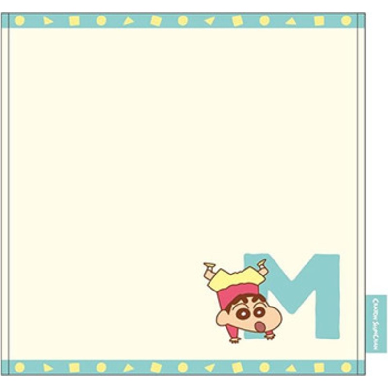 T’s Factory Crayon Shin-chan Initial Towel Shin-chan ‘M’